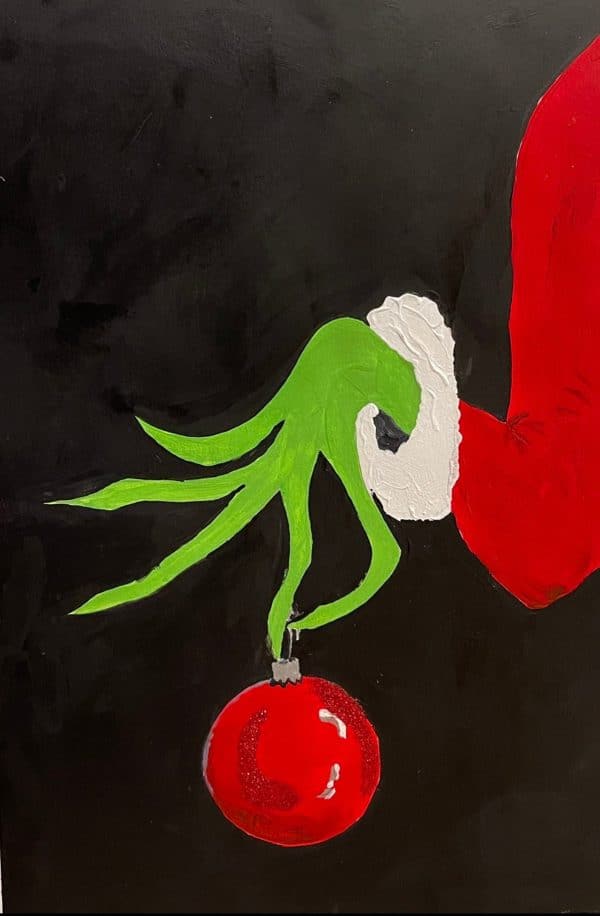 Paint and Sip 12.03.25 How The Grinch Stole Christmas