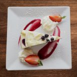 Blueberry Cobbler Cheesecake